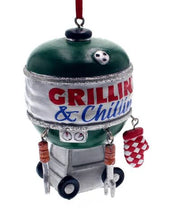 Load image into Gallery viewer, &quot;GRILLIN&#39; &amp; CHILLIN&#39; &quot; ORNAMENT
