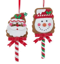 Load image into Gallery viewer, GINGERBREAD COOKIE POPS ORNAMENT

