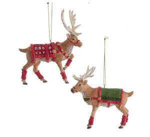 TRADITIONAL REINDEER ORNAMENT