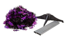Load image into Gallery viewer, 5.5 FOOT PRE-LIT BLACK WITH PURPLE BATS SLIM TREE