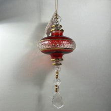 Load image into Gallery viewer, O-157c SMALL SPHERE WITH ASFOUR CRYSTAL ORNAMENT
