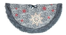 Load image into Gallery viewer, COZY SNOWFLAKE TREE SKIRT
