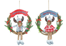 Load image into Gallery viewer, DAPPER MOOSE WREATH
