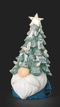 Load image into Gallery viewer, LIGHTED TREE HAT GNOME WITH STAR FIGURE
