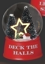 Load image into Gallery viewer, LIGHTED CHRISTMAS DOME  -  SNOWFLAKE, TREE, STAR
