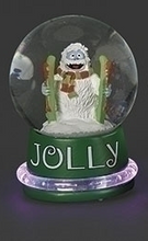 Load image into Gallery viewer, LIGHTED MINI DOMES NEON RINGS RUDOLPH THEMED
