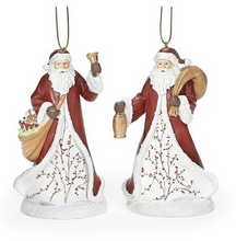Load image into Gallery viewer, BERRY SANTA FIGURE ORNAMENT
