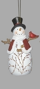 BERRY SNOWMAN ORNAMENT