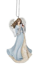 Load image into Gallery viewer, ANGEL BLUE LEAF ORNAMENT
