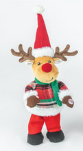 Load image into Gallery viewer, SINGING DANCING SANTA AND REINDEER
