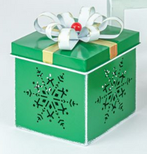 Load image into Gallery viewer, METAL PACKAGE WITH LID SET OF 3
