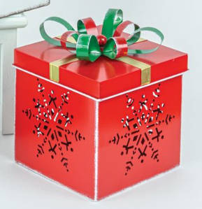 METAL PACKAGE WITH LID SET OF 3