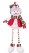 Load image into Gallery viewer, VIBRANT SNOWMAN BUTTON LEG
