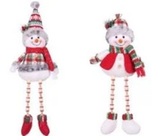 Load image into Gallery viewer, VIBRANT SNOWMAN BUTTON LEG
