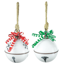 Load image into Gallery viewer, ACCENTED ROUND WHITE BELL
