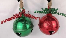 Load image into Gallery viewer, METALLIC GREEN RED ROUND BELL

