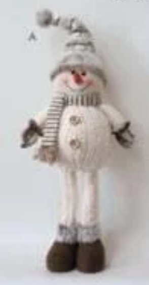COCOA CREAM SNOWMAN STANDER