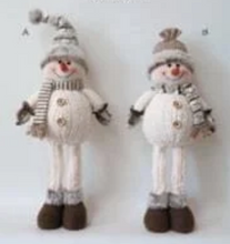 Load image into Gallery viewer, COCOA CREAM SNOWMAN STANDER
