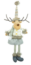Load image into Gallery viewer, COCOA REINDEER DANGLE LEG
