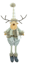 Load image into Gallery viewer, COCOA REINDEER DANGLE LEG
