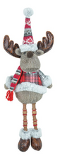 Load image into Gallery viewer, JOLLY PLAID MOOSE BUTTON LEG
