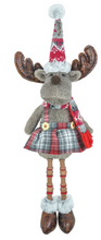 Load image into Gallery viewer, JOLLY PLAID MOOSE BUTTON LEG
