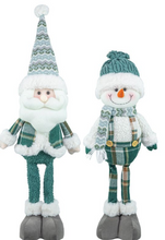 Load image into Gallery viewer, EVERGREEN SANTA OR SNOWMAN STANDER
