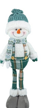 Load image into Gallery viewer, EVERGREEN SANTA OR SNOWMAN STANDER
