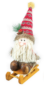 BACKCOUNTRY SANTA OR SNOWMAN SLEDDER