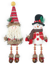 Load image into Gallery viewer, BACKCOUNTRY SANTA OR SNOWMAN BEAD LEG
