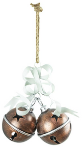 VINTAGE METALLIC BELLS HANGER