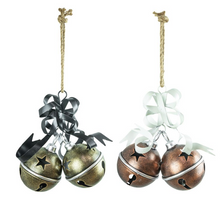 Load image into Gallery viewer, VINTAGE METALLIC BELLS HANGER
