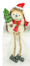 Load image into Gallery viewer, ANOINTED XMAS HEDGEHOG DANGLE LEG
