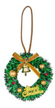 Load image into Gallery viewer, MERRY CHRISTMAS WREATH ORNAMENT
