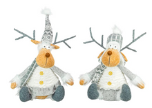 Load image into Gallery viewer, FROSTED FOREST REINDEER SITTER

