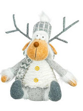 Load image into Gallery viewer, FROSTED FOREST REINDEER SITTER
