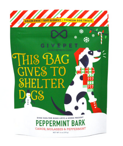 PEPPERMINT BARK DOG TREAT