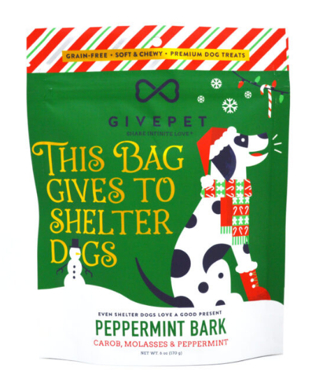 PEPPERMINT BARK DOG TREAT