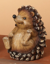 Load image into Gallery viewer, HEDGEHOG WITH GLITTER FIGURINE - MEDIUM
