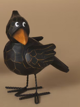 Load image into Gallery viewer, STANDING HALLOWEEN CROW
