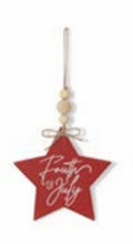 Load image into Gallery viewer, WOOD AMERICANA STAR ORNAMENT

