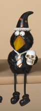 Load image into Gallery viewer, HALLOWEEN CROW SHELF SITTER

