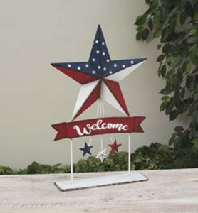 METAL AMERICANA "WELCOME" STAR