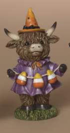 HALLOWEEN HIGHLAND COW - LARGE