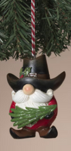 Load image into Gallery viewer, HOLIDAY WESTERN COWBOY GNOME ORNAMENT
