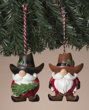 Load image into Gallery viewer, HOLIDAY WESTERN COWBOY GNOME ORNAMENT
