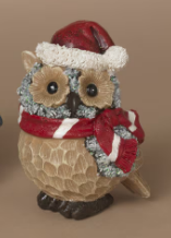 Load image into Gallery viewer, HOLIDAY OWL WEARING SCARF
