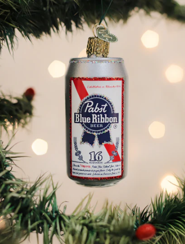 PABST BLUE RIBBON EER CAN ORNAMENT