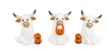 Load image into Gallery viewer, GHOSTLY HIGHLAND CALF - TRICK OR TREATER
