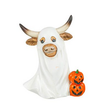 Load image into Gallery viewer, GHOSTLY HIGHLAND CALF - TRICK OR TREATER
